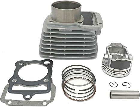 Big Bore Kit Cylinder,Cast Aluminium Engine Cylinder 67mm Bore for Zongshen CG250 CG 250 Air-Cooled ATV Dirt Bike Off Road Engine Parts