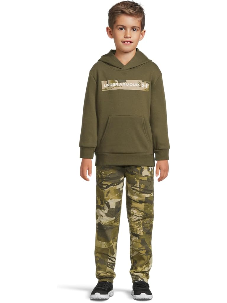Brown Under Armour Rival Aop Set