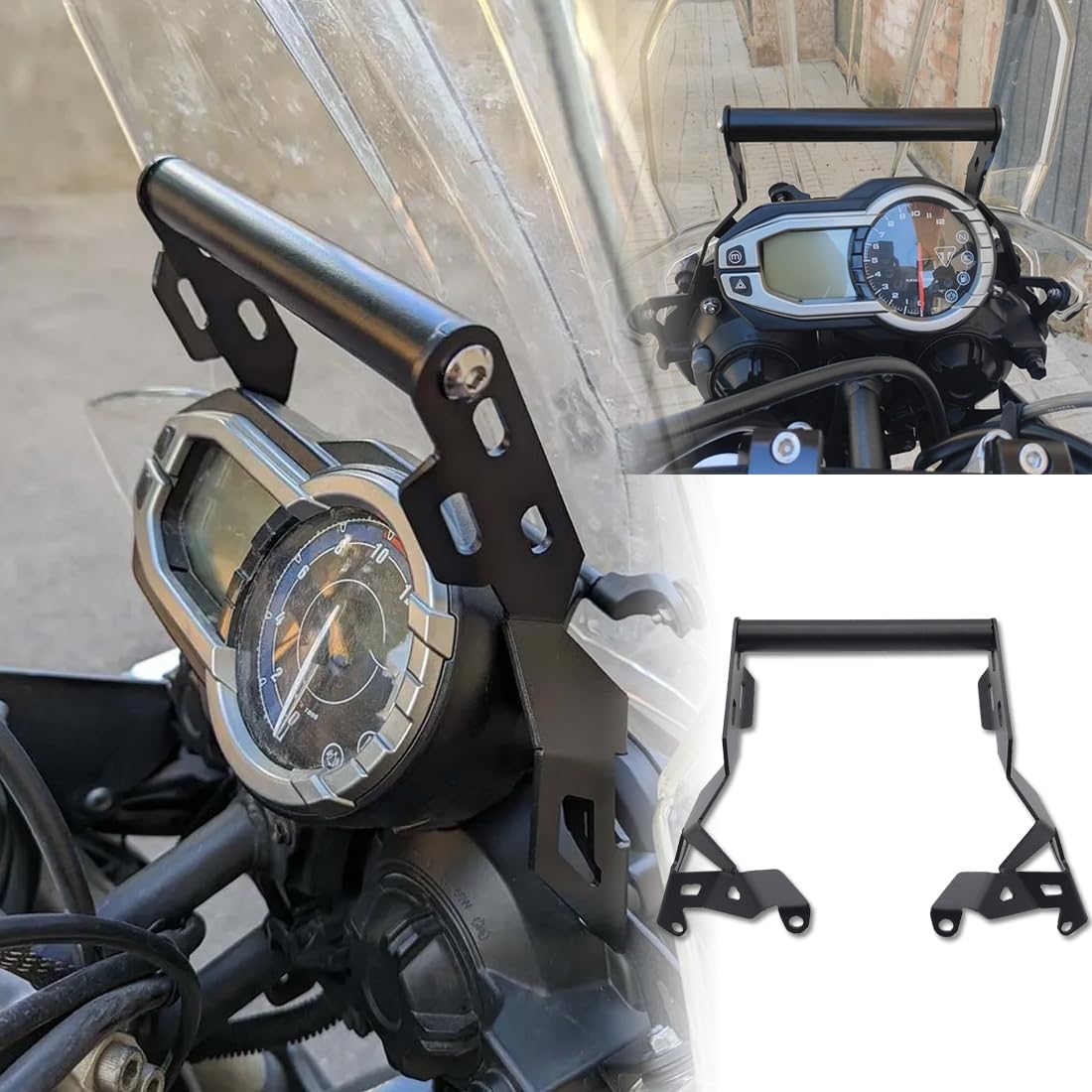 Fit for Tiger 800 XCX XRX 2015‑2017 Tiger800 XC XR 2013-2014 GPS Phone Navigation Bracket Holder Motorcycle Accessories-22MM