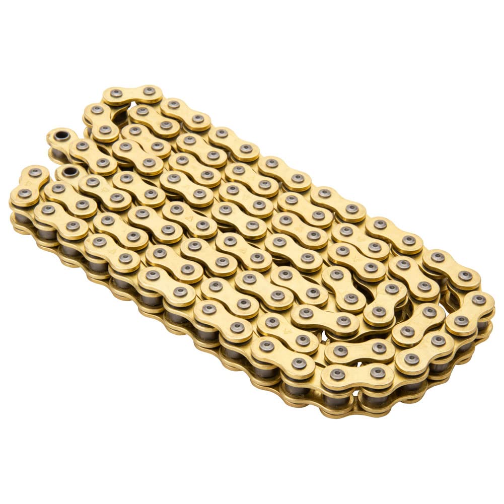 Amazon.com: Tusk 520 Gold X-Ring Chain 520x110 : Automotive