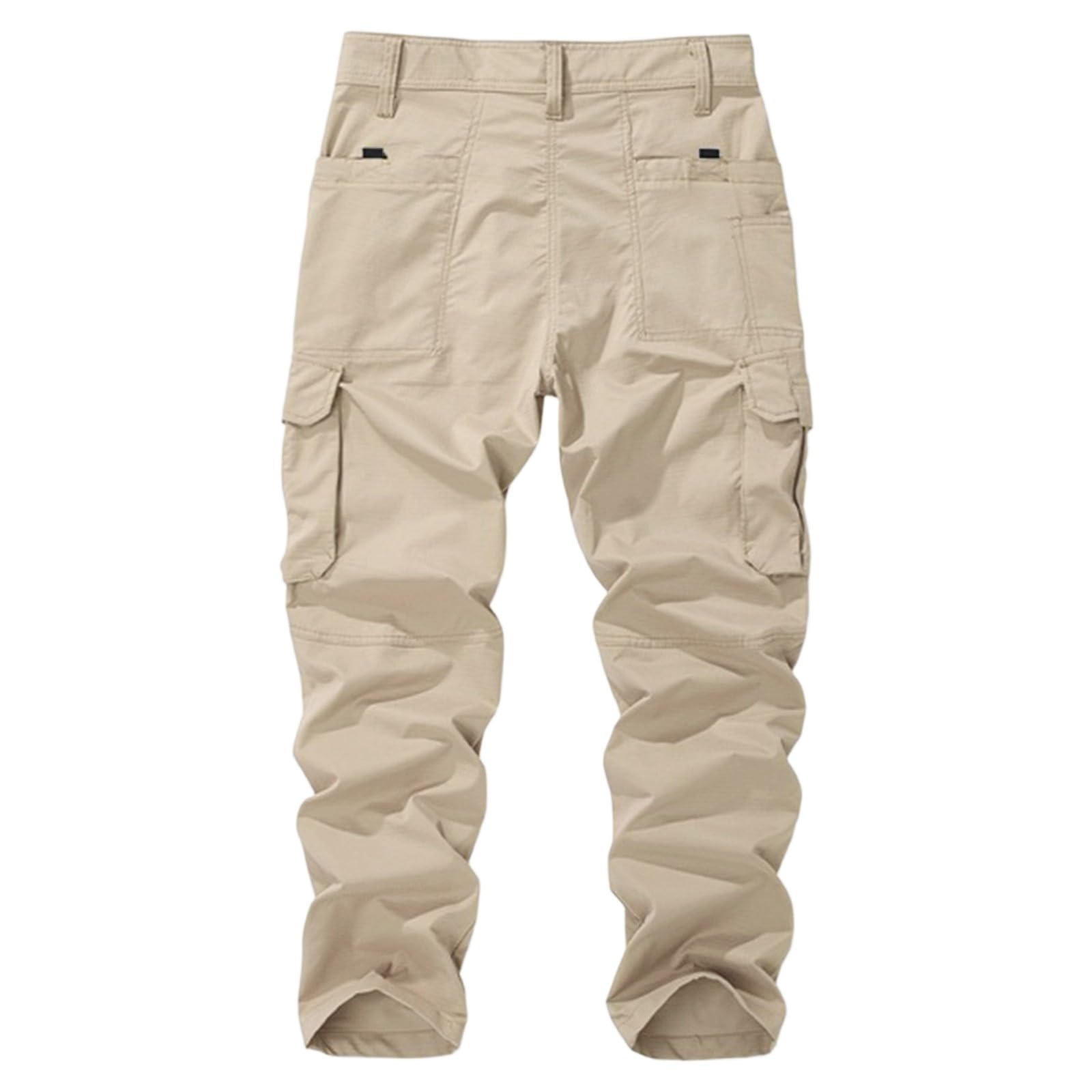Pantaloni Cargo con Tasche dritte, Pantaloni Casual da Lavoro per Viaggi all'aperto, Pantaloni Utility.