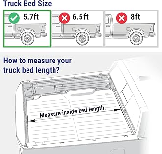 Syneticusa MB Retractable Truck Bed Cover for 2009-2026 Dodge Ram 1500 | 5.7 ft (67”) Short Bed | Aluminum Hard Retractable Tonneau Cover | Waterproof Low Profile