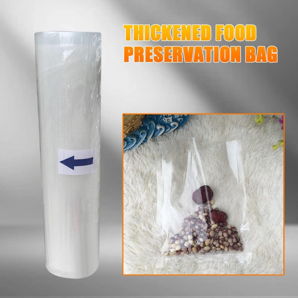 GpahrrDnij Storage Fresh Kitchen Sealer Fruit Vacuum Packaging Bag Vacuum Food Veg Kitchen?Dining & Bar Scrub Brush with Handle (A, 22 * 500cm)