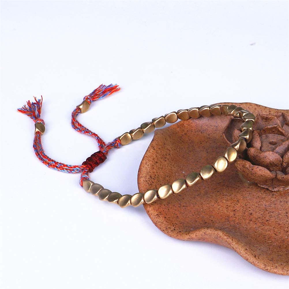 2 pz/set tibetano buddista intrecciato braccialetti per donne
