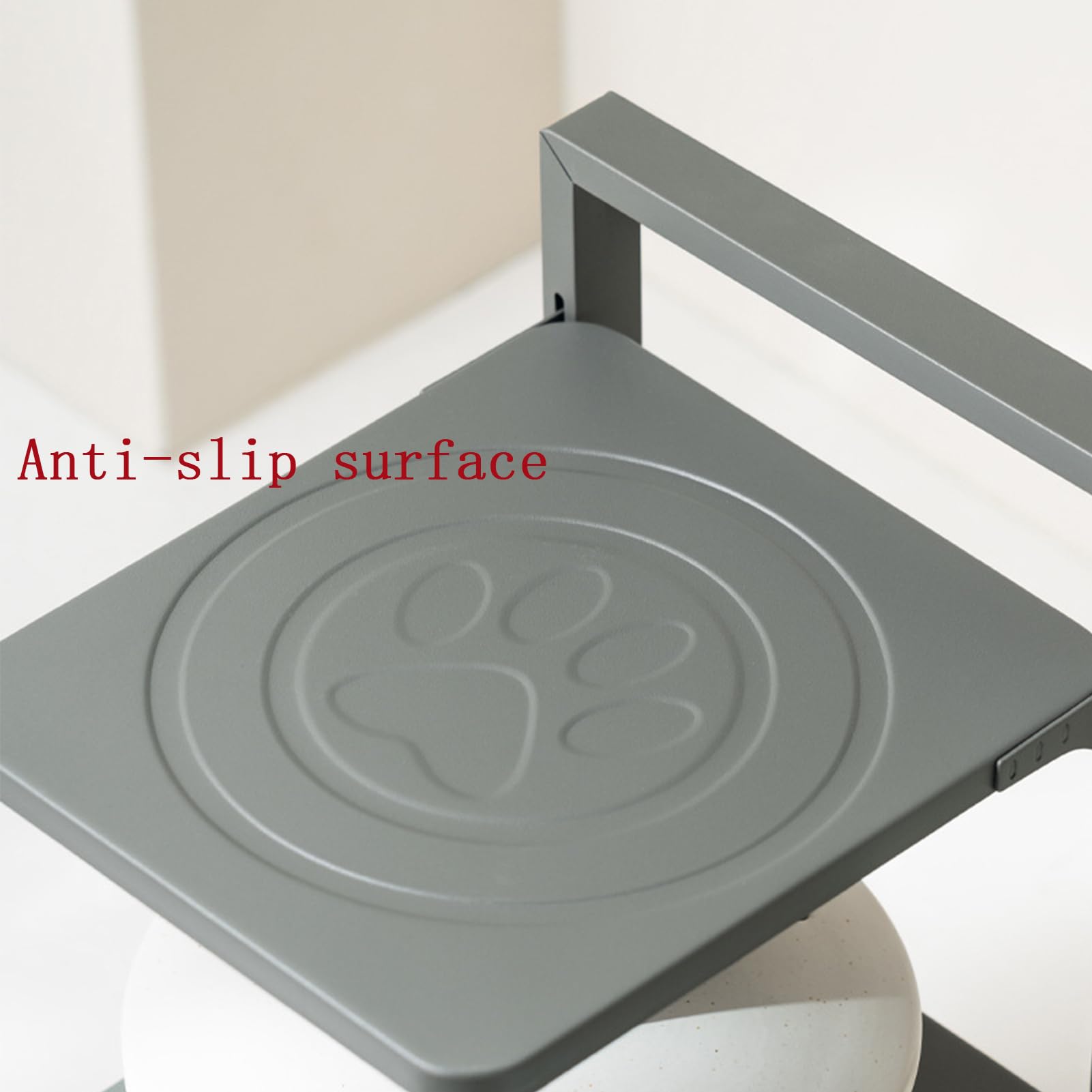 Estante ajustable para ollas y sartenes con separadores antideslizantes, soporte desmontable para tapa de ollas para almacenamiento de armario de cocina, solución de ahorro de espacio
