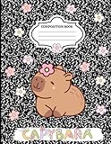 Photo Gallery cute capybara composition book Photo Gallery cute capybara composition book