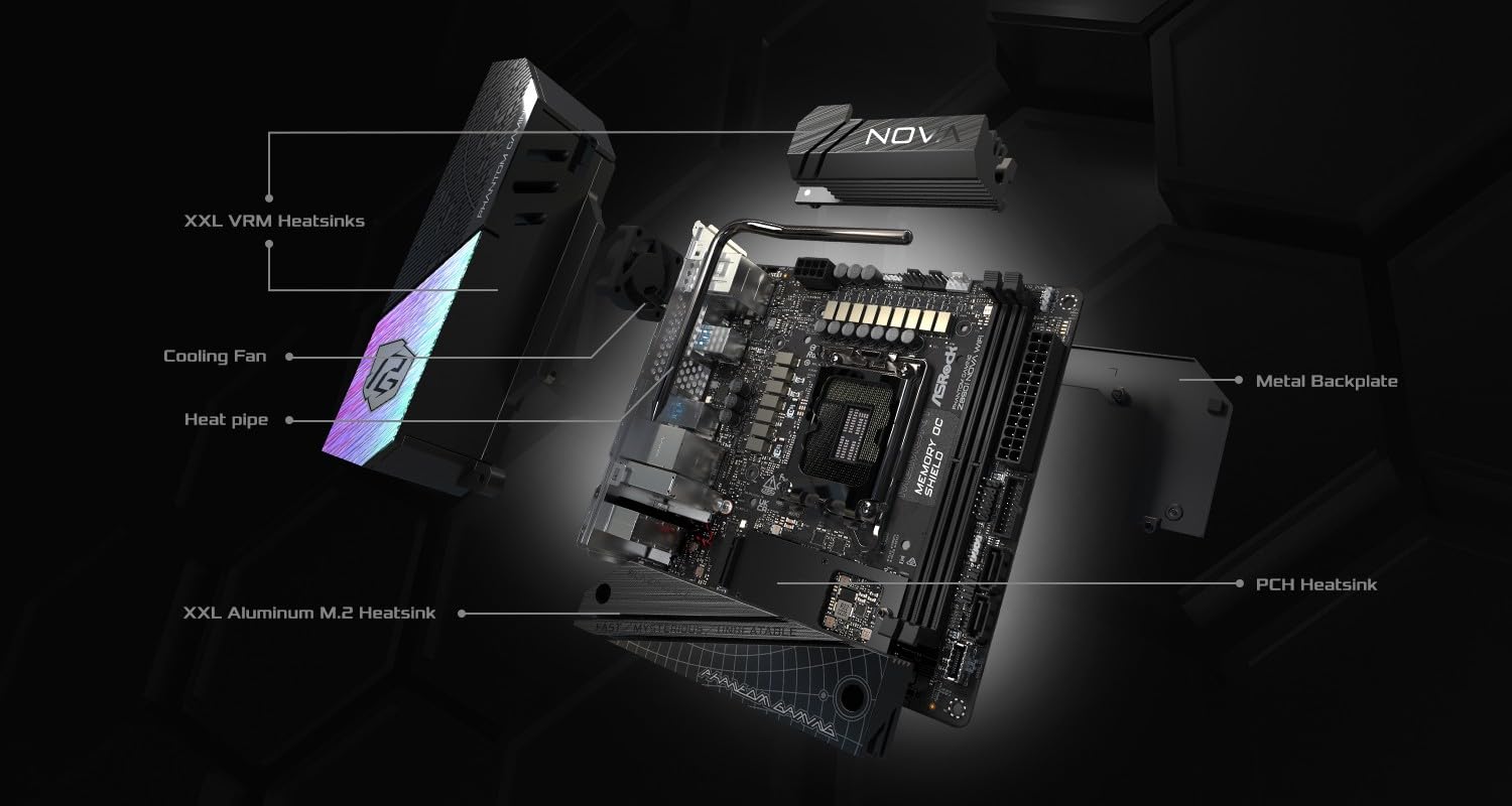 Amazon.com: ASRock Intel Core Ultra Z890 LGA1851 RL-ILM Mini ITX