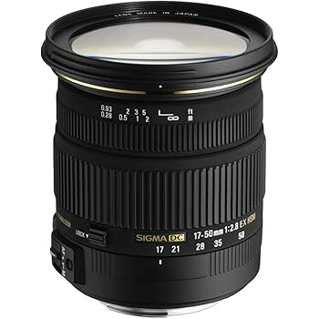 Sigma 17-50mm f/2.8 EX DC OS HSM FLD Large Aperture Standard Zoom Lens for Nikon Digital DSLR Camera