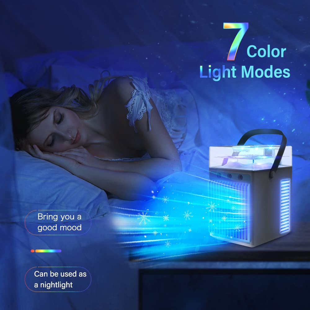 Mini Condizionatore Portatile USB - 4 In 1 Per Rinfrescare Estate - Foto 5