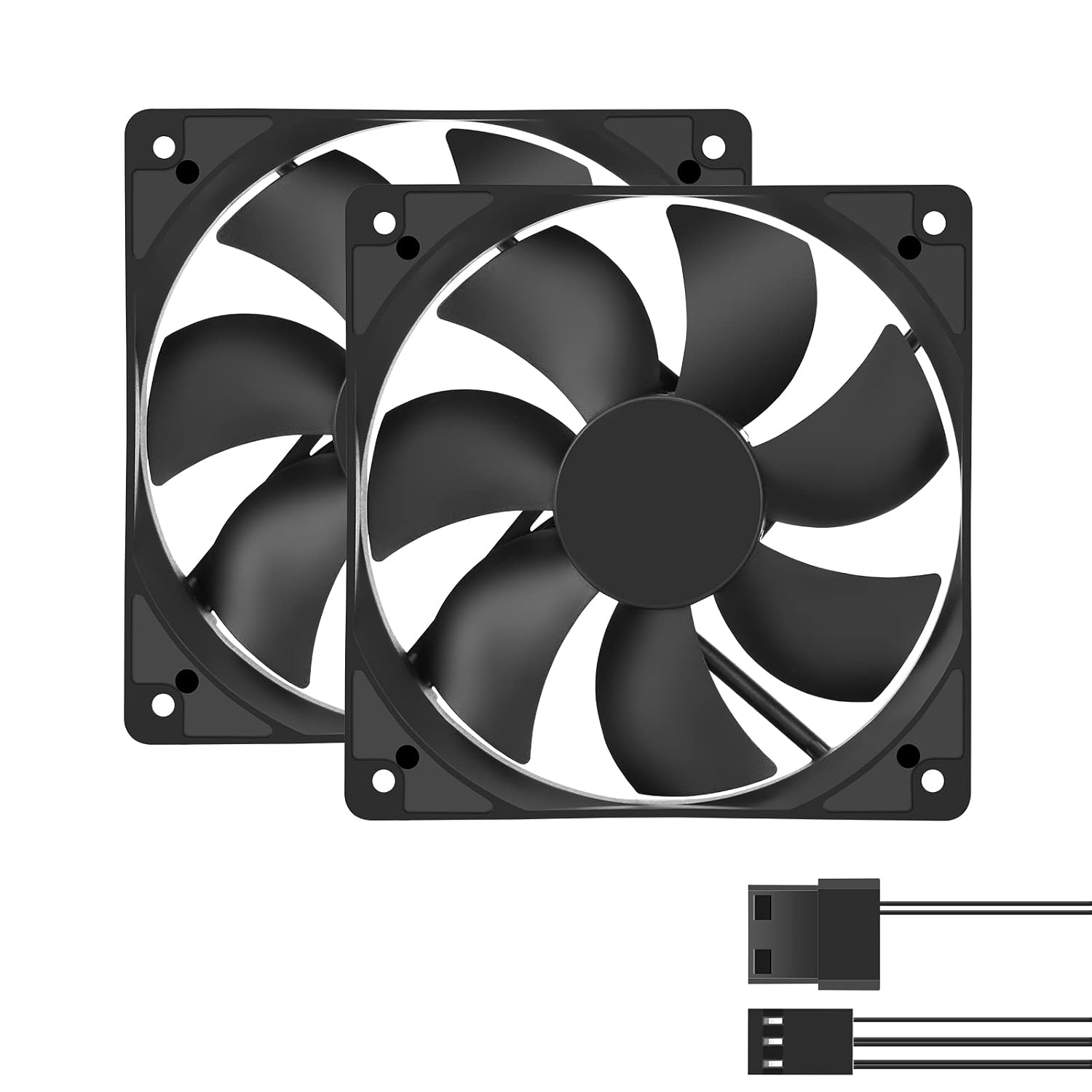 Amazon.com: Qirssyn 2-Pack 120mm Fan 