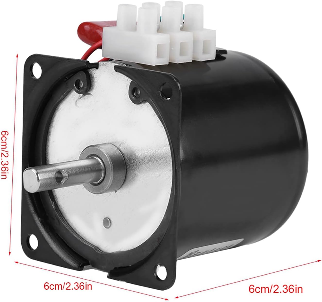 AC Synchronous Motor 60KTYZ Gear Box Replacement 220V for Electric Advertisement Screen Machine(5R/Min)