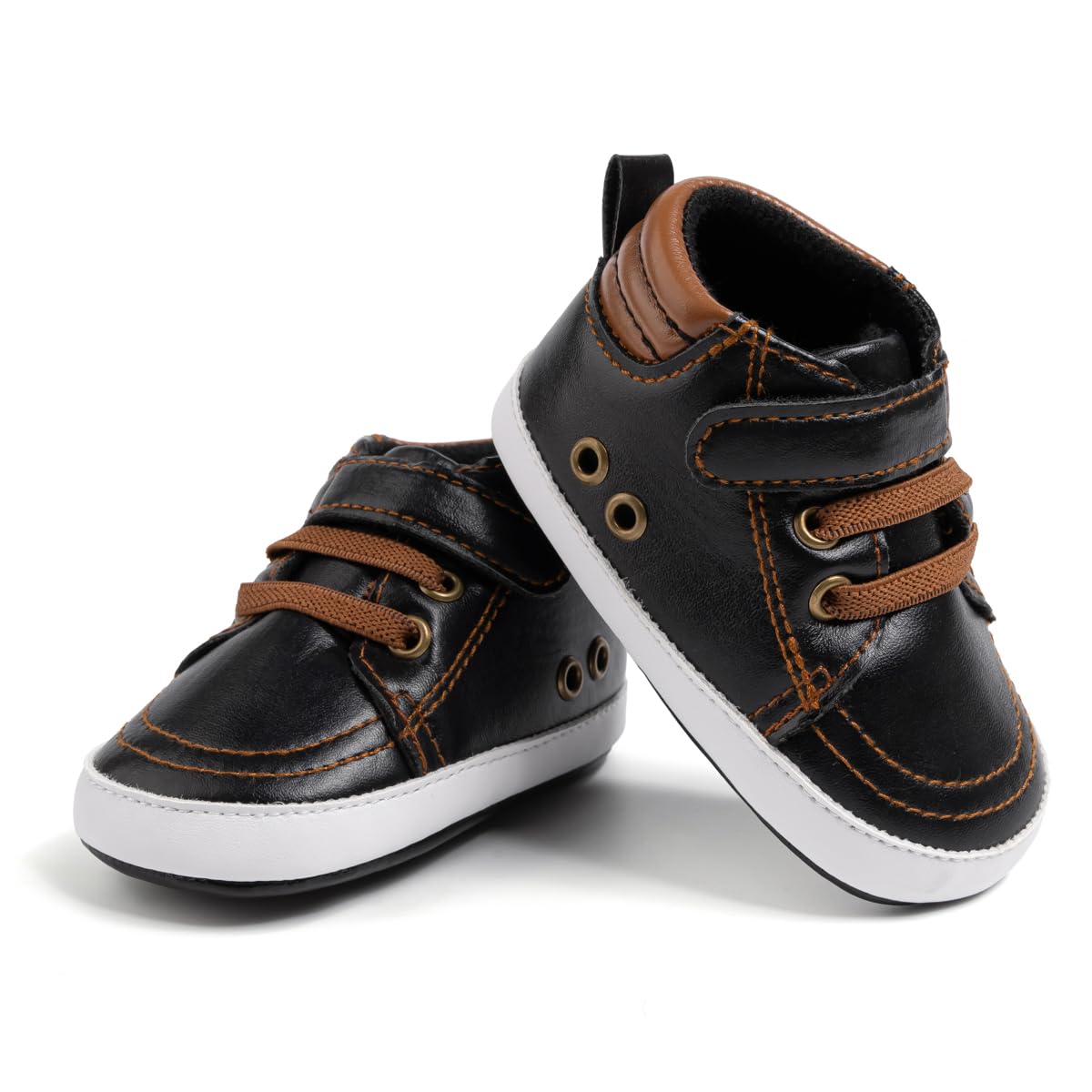 CENCIRILY Toddler Baby Boys Girls High Top Sneaker First Walk Ankle Boots