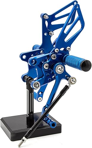 Miniatura 35 de PROCNC Estriberas de aluminio para motocicleta Estriberas para Suzuki GSXR1000 2000 2001 2002 2003 2004 GSXR750 1996-2005 SV650/SV650S SV1000/S Negro