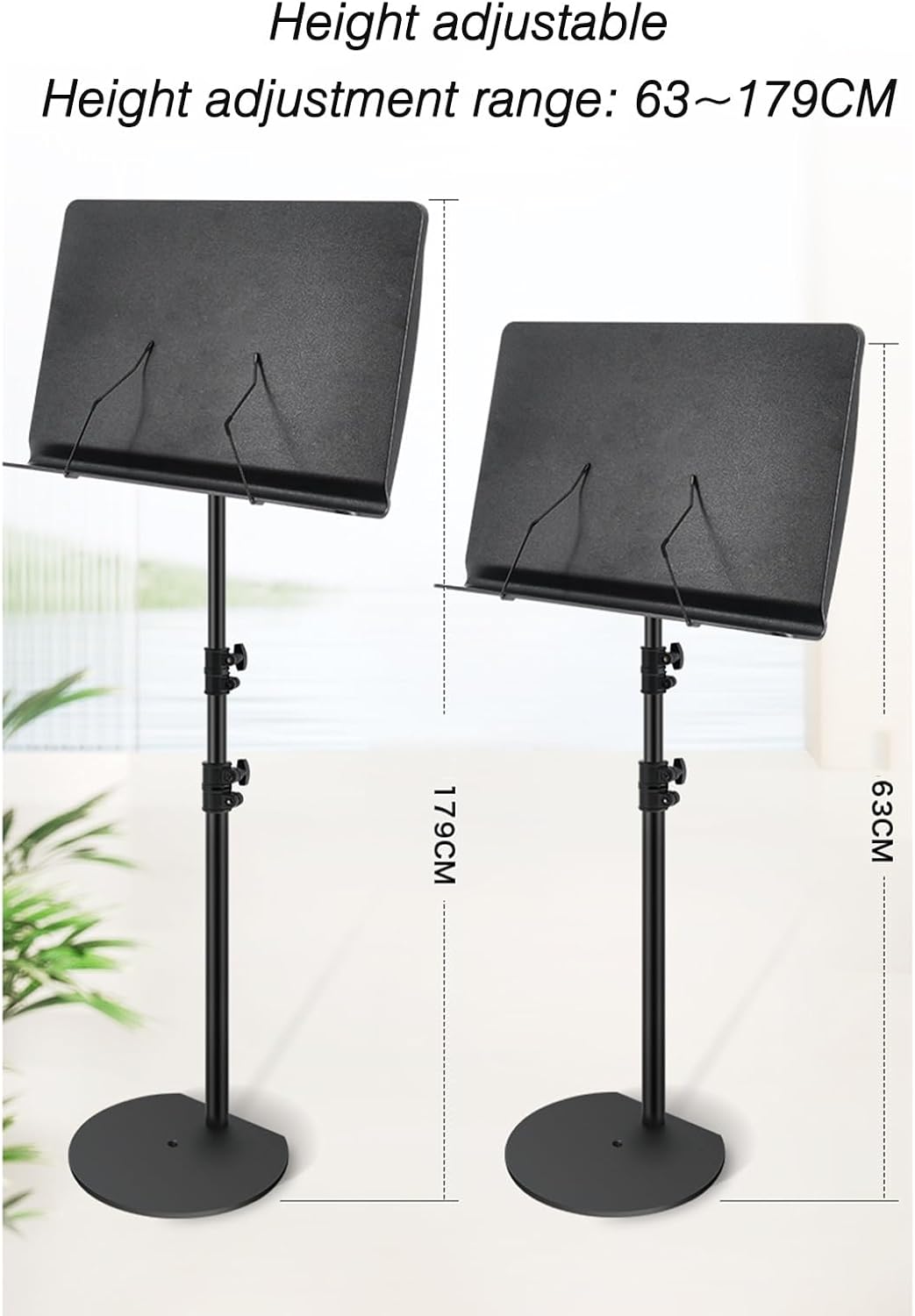 Sheet Music Stand, Lifting Music Stand, Can Be Installed With A Variety of Small Accessories, Suitable for Daily Entertainment
