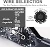Wire Crimping Tools with Fixed positioner for Heavy Duty Wire Range 12-22 AWG & DTP, DT, DTM Series Contact 12#, 16#, 20# Large Wire Crimper (DT2)