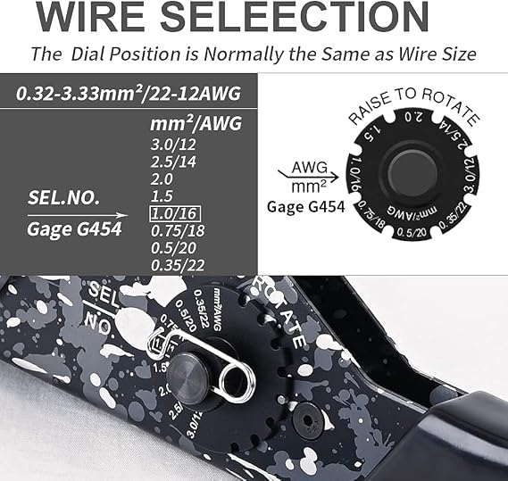 JRready New-DT2 Deutsch Crimp Tool for DTP, DT, DTM Connectors, Size 12, 16, 20 Solid Contacts. Equivalent to HDT 48 00 Deutsch Crimper(12-22AWG)+DT Soild Contact/Terminals