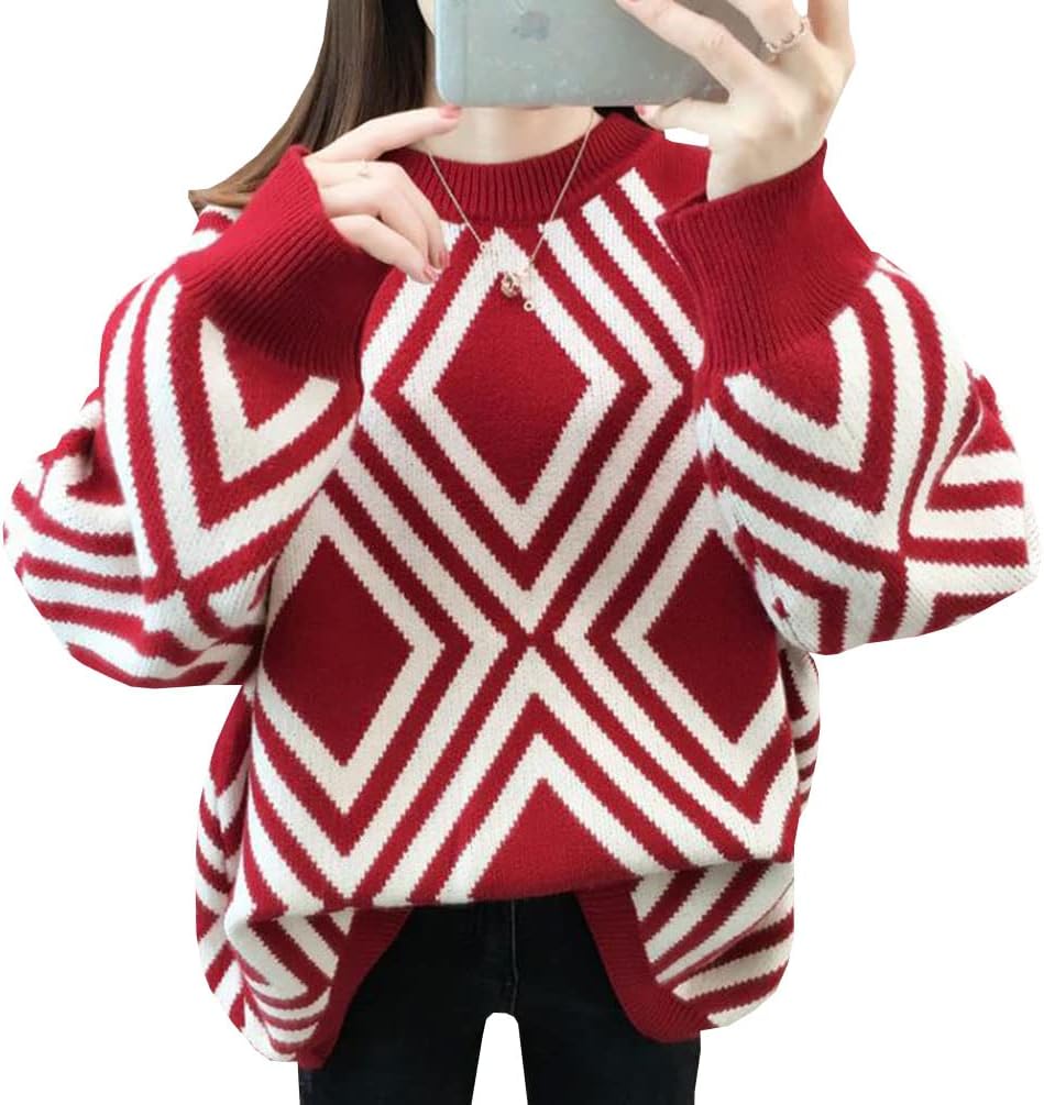 [Xulusen] ニット セーター レディース 長袖 ゆったり 大きいサイズ プルオーバー ニット モヘア ジャギー セーター カ