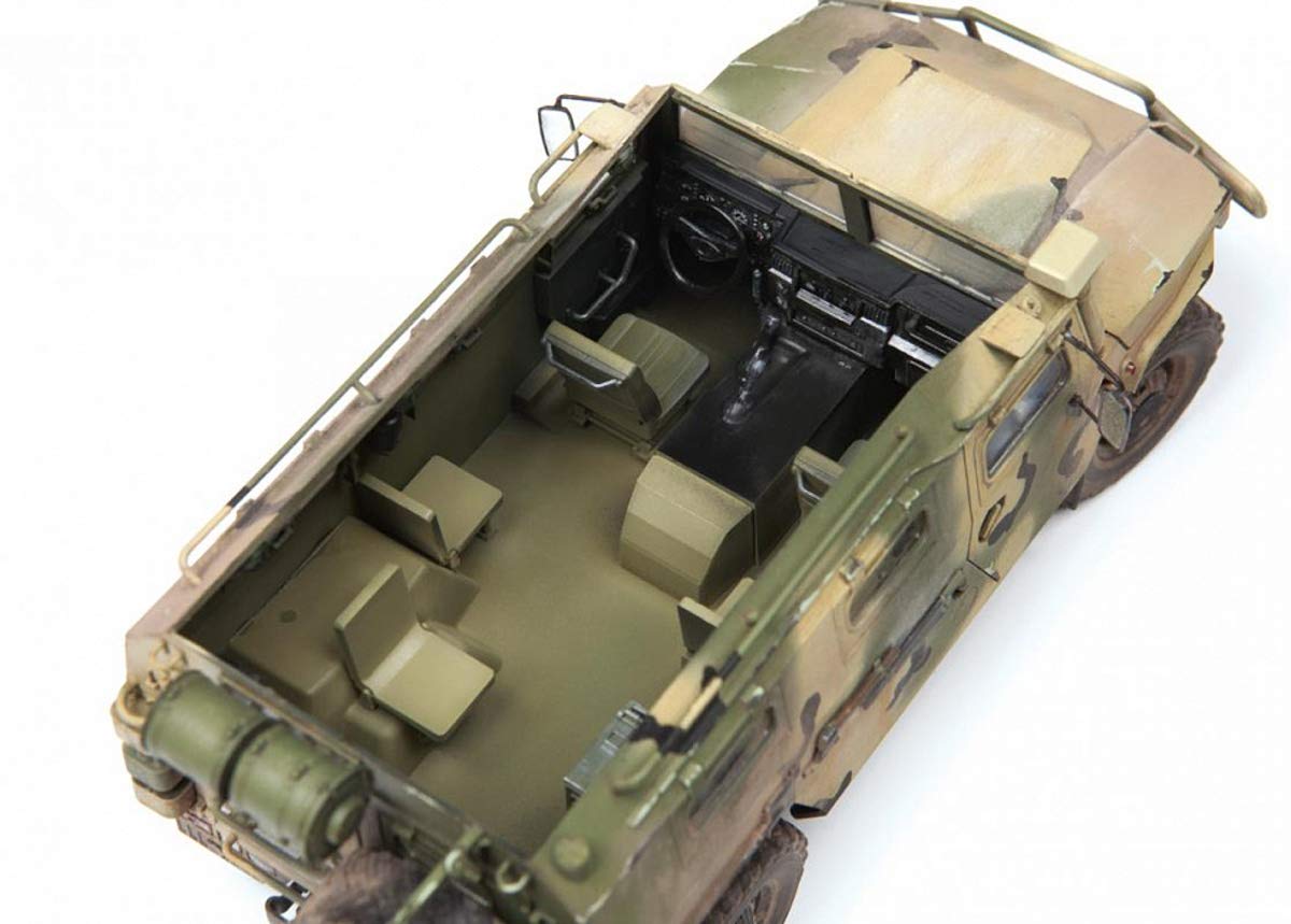 Amazon | ズベズダ 1/35 ロシア陸軍 GAZ ティーグル アルバレット装備