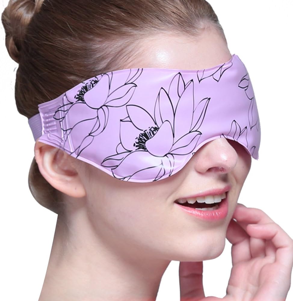 Sleep Mask Soft Eye Mask Adjustable Straps for Night's