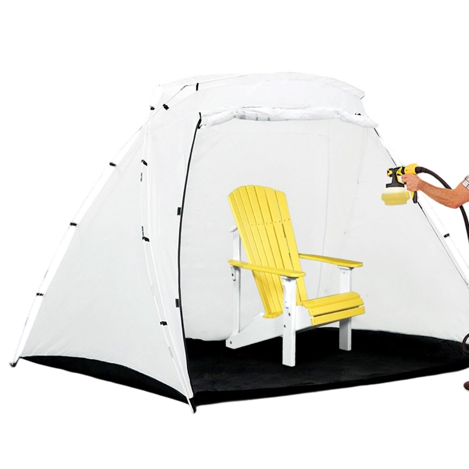 Tenda per verniciatura a spruzzo portatile per cabina di aerografia | Pieghevole Verniciatura a Spruzzo Tenda Stazione per giardino, prato, cortile, interni, esterni, patio, garage, officina