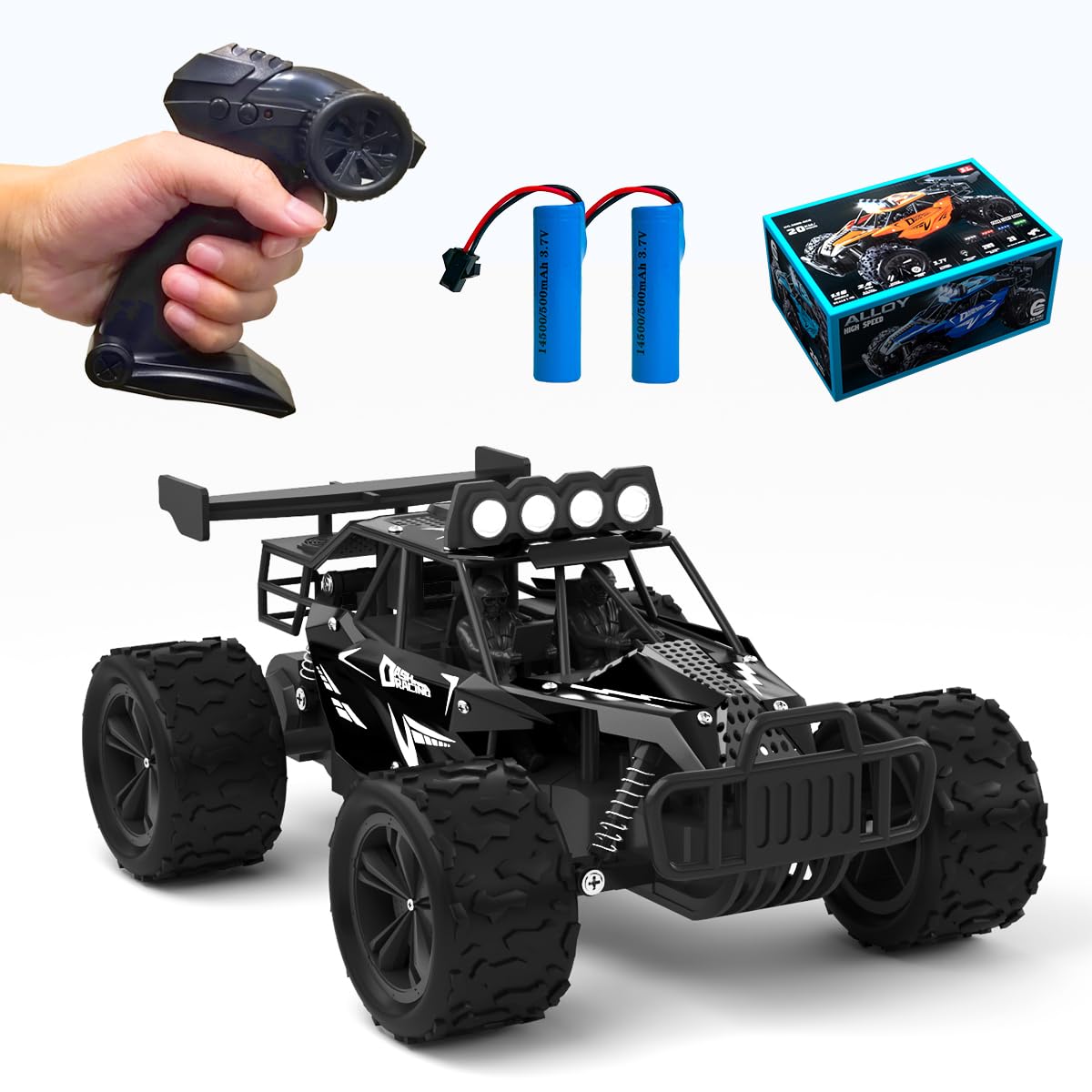 Remote Control Car Monster Truck Toys 1 16 Scale RC Car For Boys 2 4GHz High Speed 20
