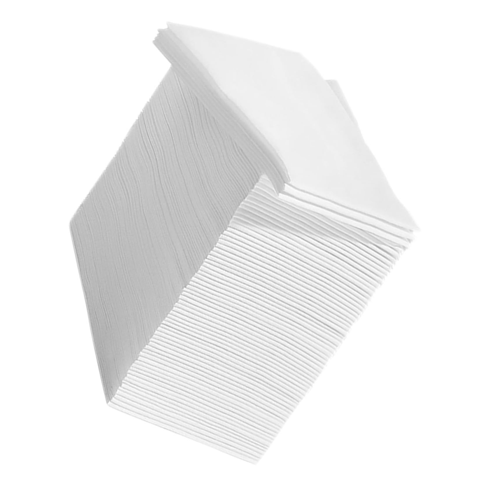 Serviettes en Papier Jetables 100 Pièces 40x30cm Blanches