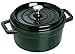 Price comparison product image STAUB 1003969 Cast Iron Roaster/Cocotte, Round, 22 cm, 2.6 L, Basil/Green