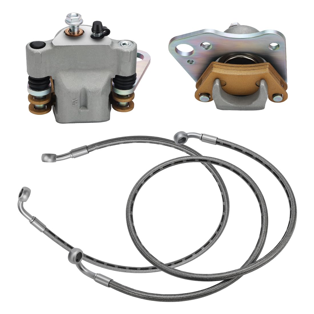 Pinza freno anteriore sinistra e destra Tubo freno per Polaris Ranger | per Polaris Ranger 500 570 ETX 2015-2022 1912119 1912120 1912283 1912284