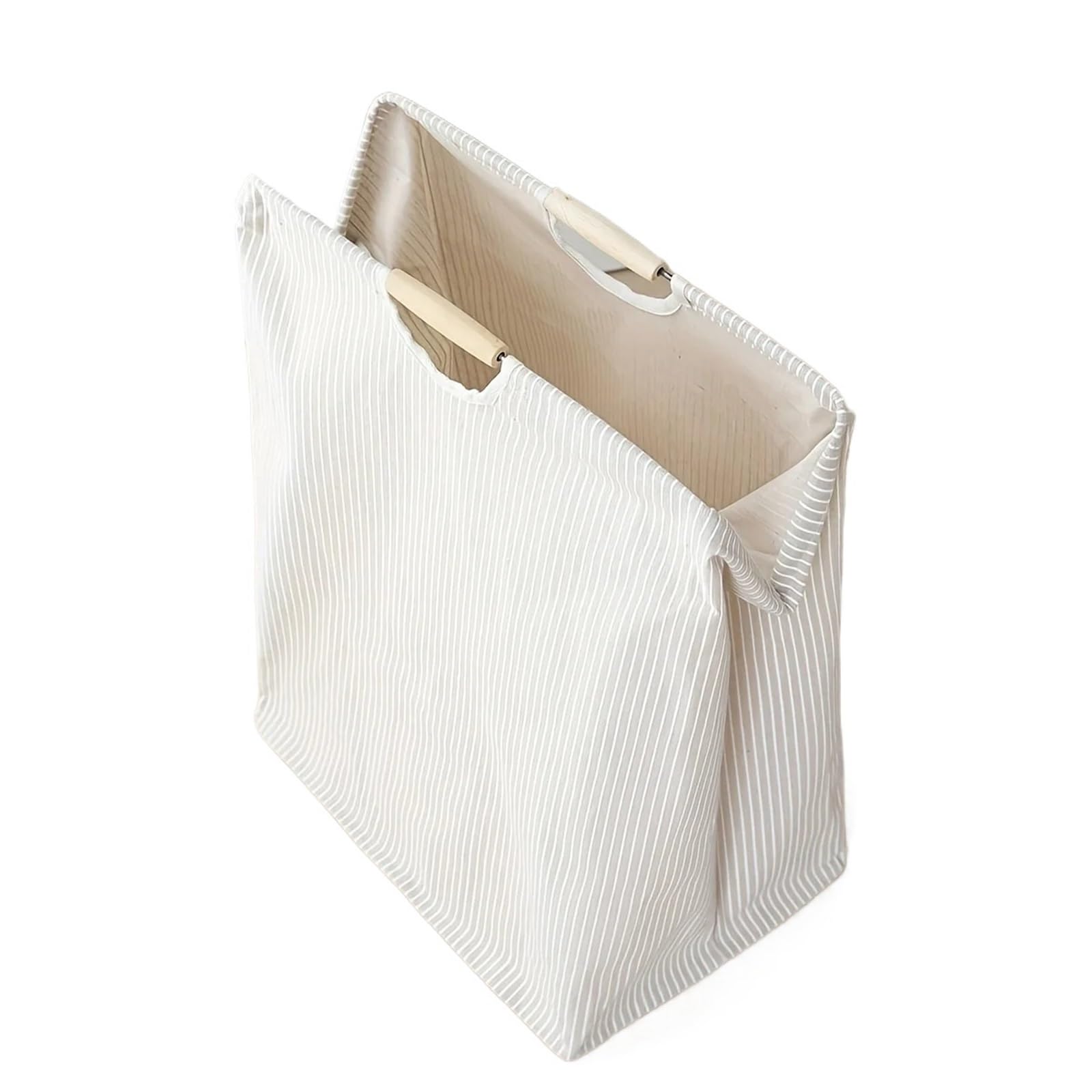 Fabric laundry hamper Large Fabric Laundry Basket With Handles Freestanding Dirty Clothes Hamper for Family