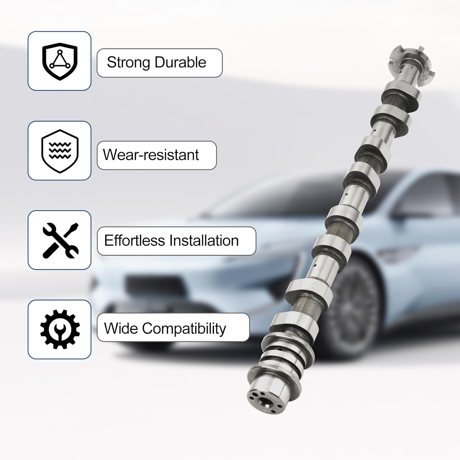 24200-2E074 Exhaust Camshaft Compatible with Hyundai Elantra Veloster Kona Exhaust Forte Soul 2017-2021 2.0L