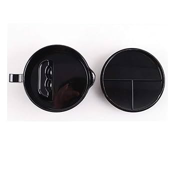 Amazon | ふた付きの模造磁器インク 墨池 学习用品 書道用具 硯