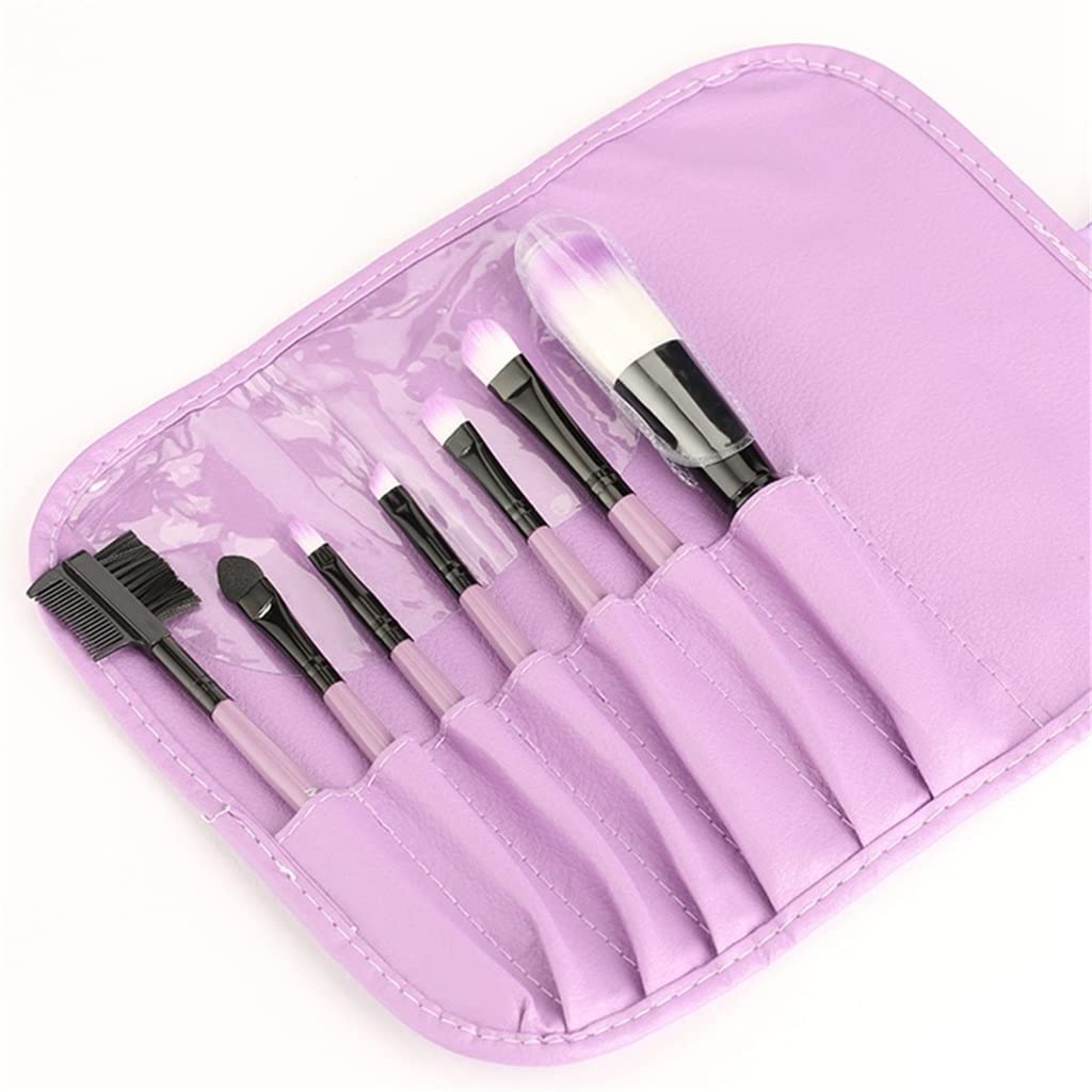 Pespa for Trucco 7pcs/Set di pennelli for Trucco Kit Set + Custodia Borsa Blush ombretto Labbro Labbra Polvere Basamento miscelare Strumenti di Bellezza cosmetica Prodotti Cosmetici