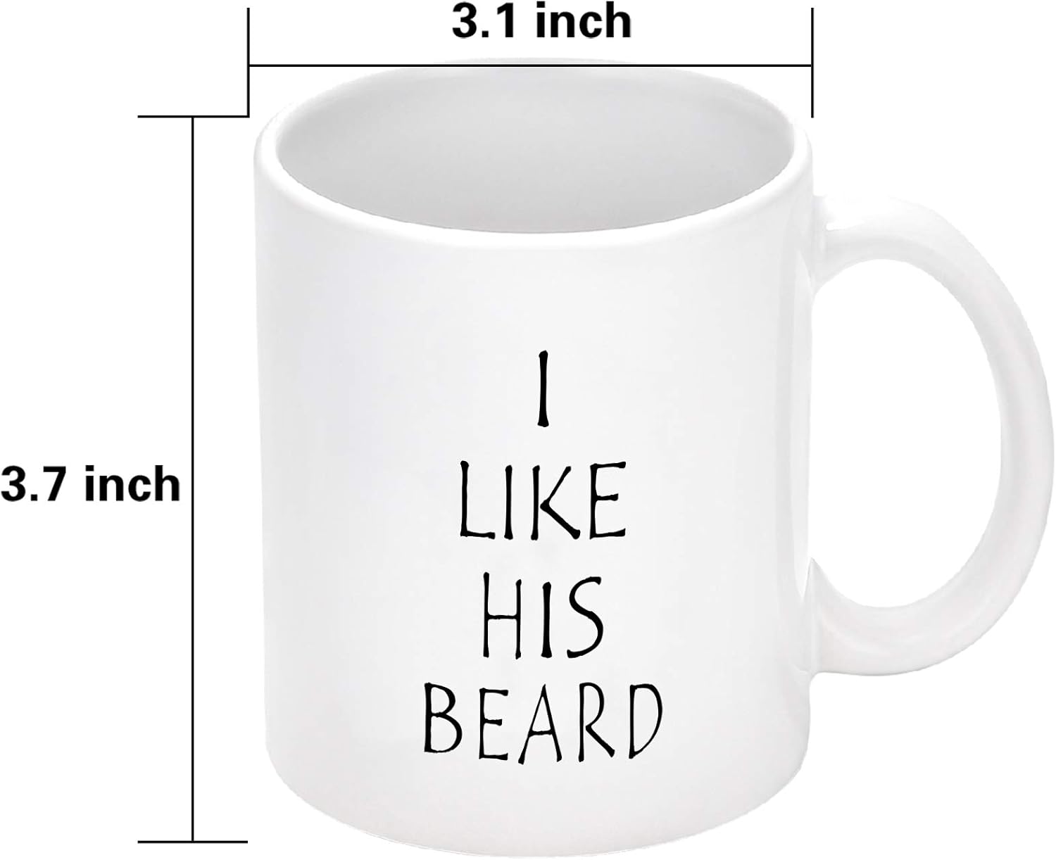 Buу 1 gеt 1 I Like His Beard, I Like Her Butt Couples Funny Coffee Mug Set Wedding Gifts Couples Gifts Engagement Gifts for His and Hers Best Gifts For Husband and Wife Coffee Cups 11oz with Cupcake Socks Blасk Frіdау - 50% оƒƒ I Like His Beard, I Like Her Butt Couples Funny Coffee Mug Set Wedding Gifts Couples Gifts Engagement Gifts for His and Hers Best Gifts For Husband and Wife Coffee Cups 11oz with Cupcake Socks