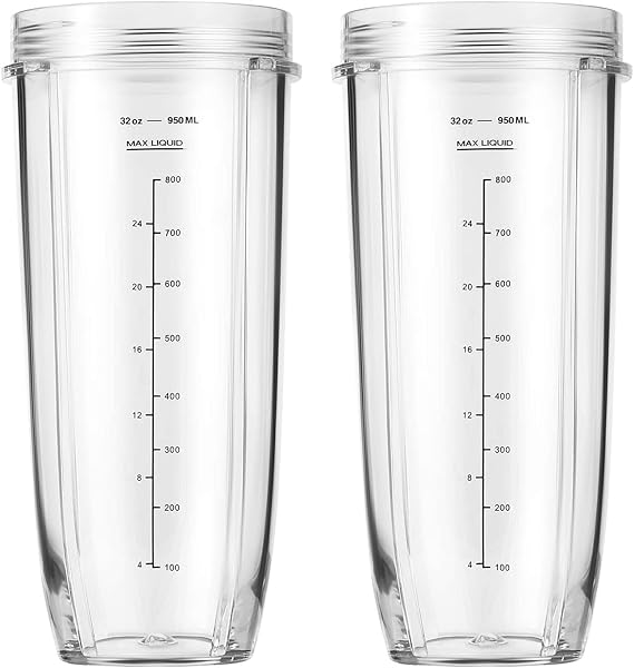 Replacement Part for Nutri Ninja Blender 2Pack 32oz