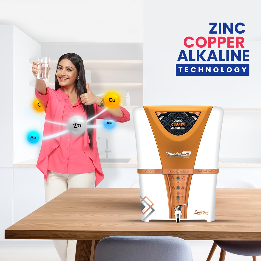 BIOELECTRIC AMPL◆1 Thunderwell® ZIPPCO-ZX(White) fully automatic Water purifier