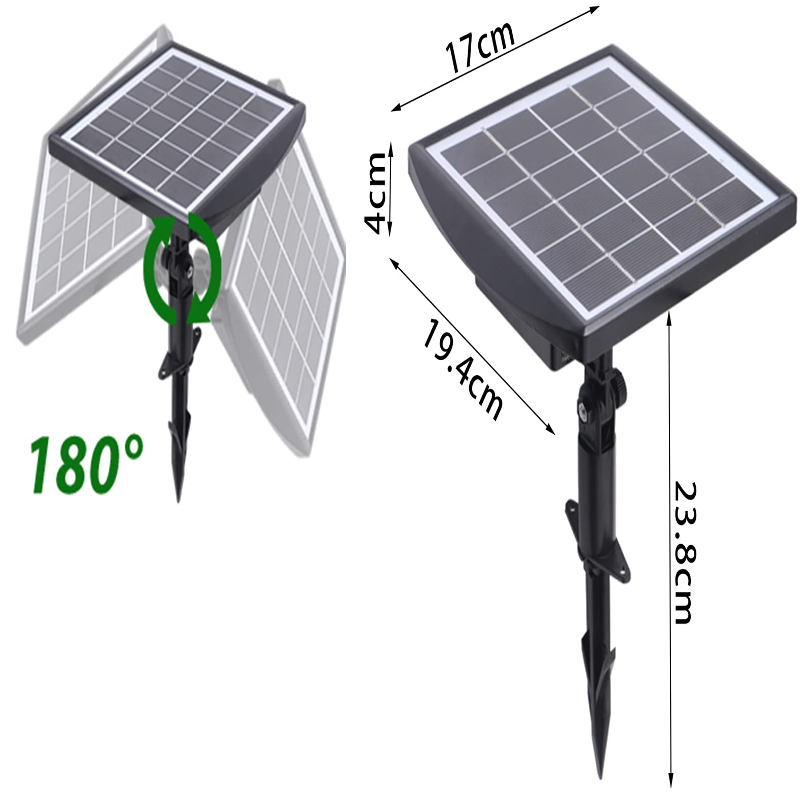 Solar Bewässerungssystem Garten Mit 12Timer-Modi Und Schutz Vor Wassermangel 20M Schlauch Und 20 StückTropfkopf Für Garten, Balkon Pflanzen, Kübelpflanzen Im Freien