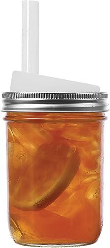 Miniatura 5 de Jarware 82679 - Juego de 4 tapas de boca ancha para beber, diseño translúcido