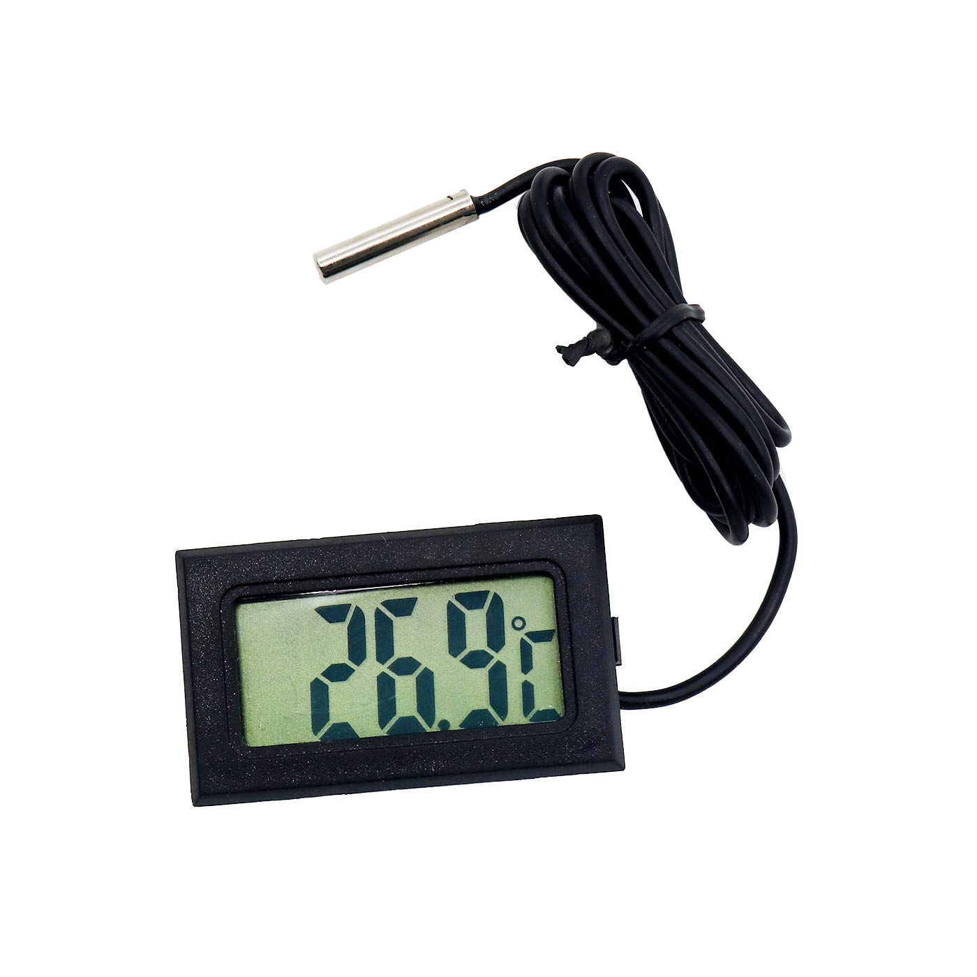 Digital Thermometer LCD Screen with Probe Thermograph for Refrigerator Temperature Control Fish Tank Temperature Tester (B08R7NJRPJ) Amazon Price History, Amazon Price Tracker