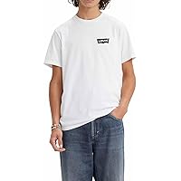 Levi's Graphic Crewneck Tee T-Shirt, Color BW White +