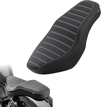 Motorcycle Complete Seat One-Piece Fit for Rebel CMX 1100 2021-2026 Passenger Driver Pillion Pressure Relief Cushion Pad, Matte Black