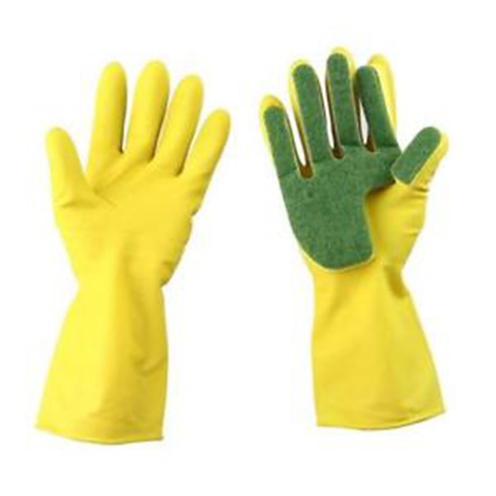 Guantes de trabajo de goma Guantes De Cocina for El Hogar, Limpieza Goma Látex, Y Lavado Esponjas