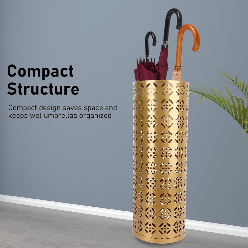 Soporte portátil e Impermeable para sombrilla - Soporte para sombrilla de Patio para Uso doméstico - Accesorio de jardín Exterior Duradero, Ajustable y fácil de Montar