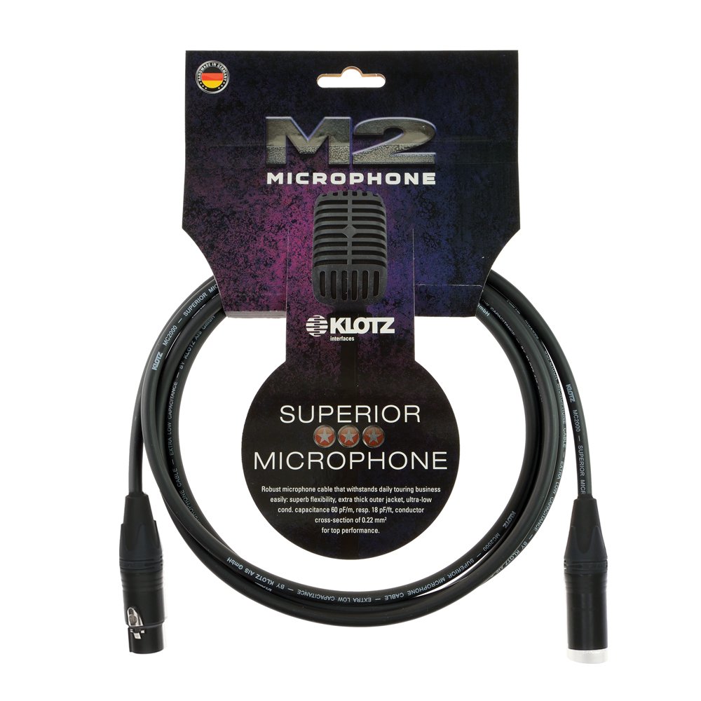 Klotz M2FM1-0500 Microphone Cable 5 m