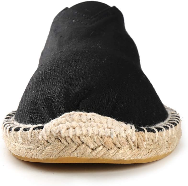 Alexis Leroy Women's Flat Espadrilles Canvas Shoes Slip on Espadrilles