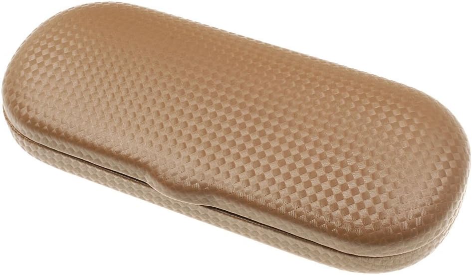 Complex Eyeglasses Case for Small to Medium Frames in Black, Brown, Navy, and Red