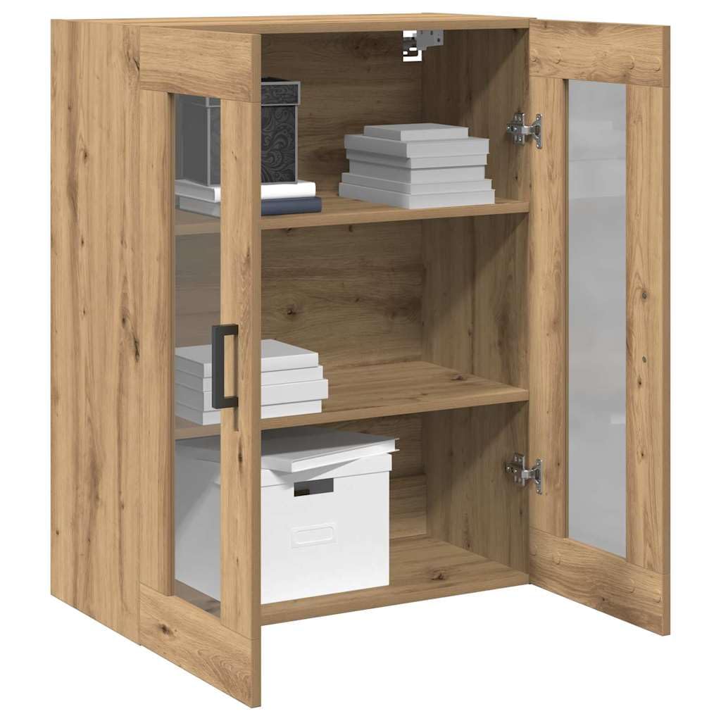 Armadio da parete in rovere Artisan, 69,5 x 34 x 90 cm, in legno