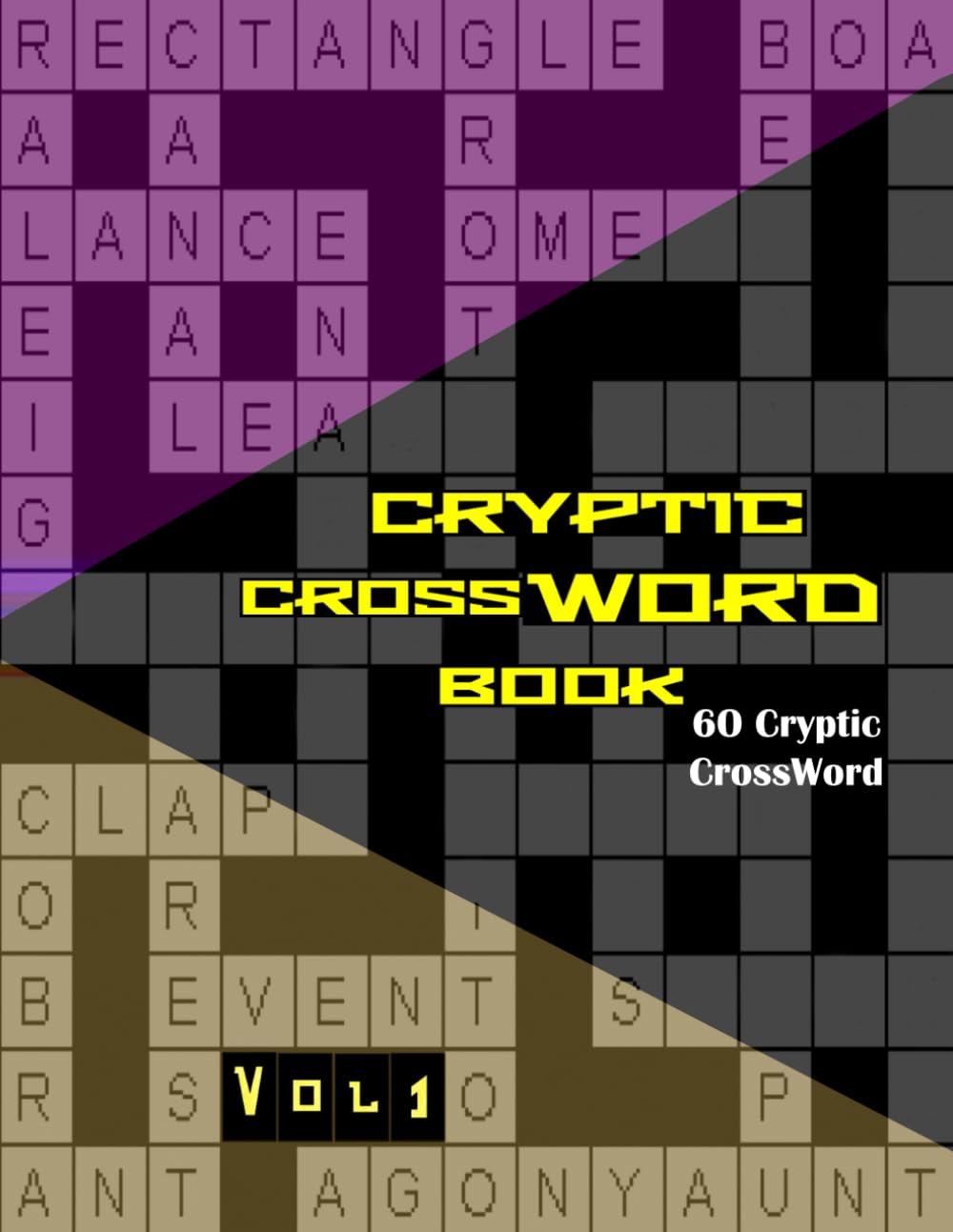Cryptic Crossword Book: 60 stimulating, challenging cryptic crossword puzzles