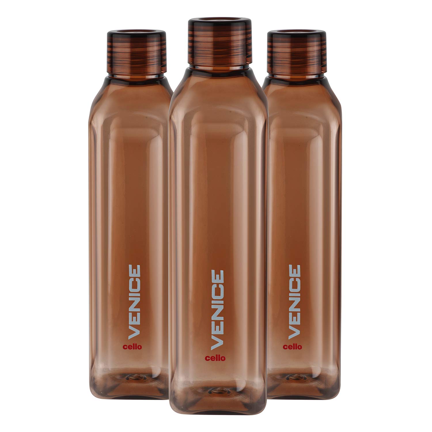 CELLO Venice Exclusive Edition Water Bottles Set of 3 Pcs For Daily Use 1000ml, Transparent | Unbreakable BPA-Free Leakproof Refrigerator Safe Pet Water Bottle For School, Office, Kitchen & Travel — Amazon image 16