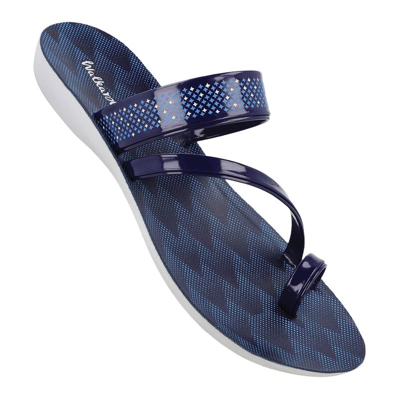WALKAROO WL7500 Womens Fashion Sandals For Casual Wear and Regular use - NavyBlue (B0CS9TCJ6M) Amazon Price History, Amazon Price Tracker