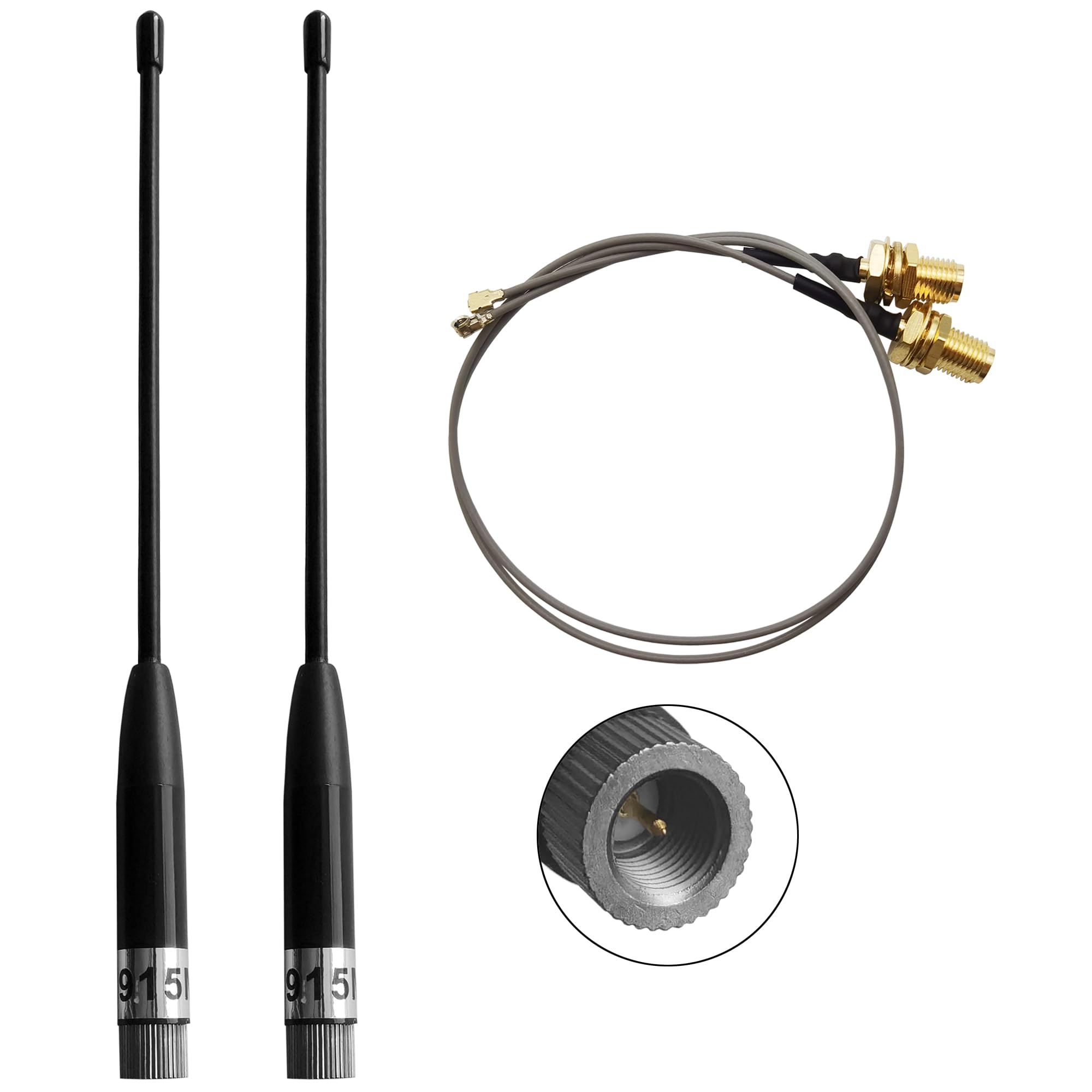 Amazon.com: 915MHz LoRa Antenna SMA Male + 15cm U.FL MHF1